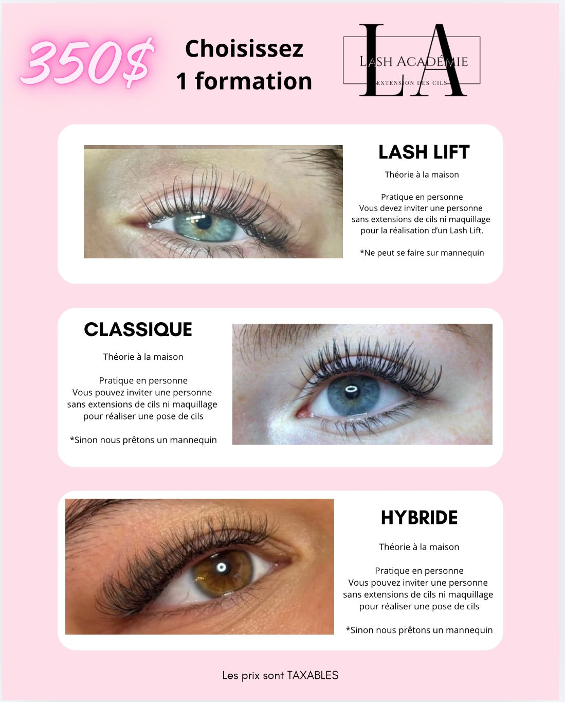 PROMO 1 Formation 350$