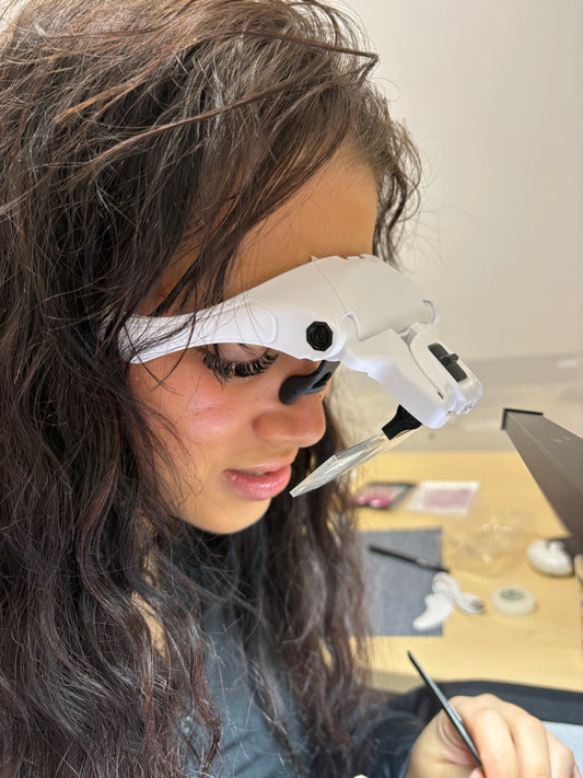 Lunette Loupe avec lumière led