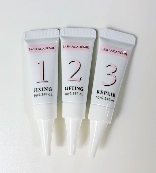 Lotions Lash Lift coréen en tubes