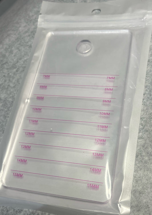 Palette pour bandes de cils
